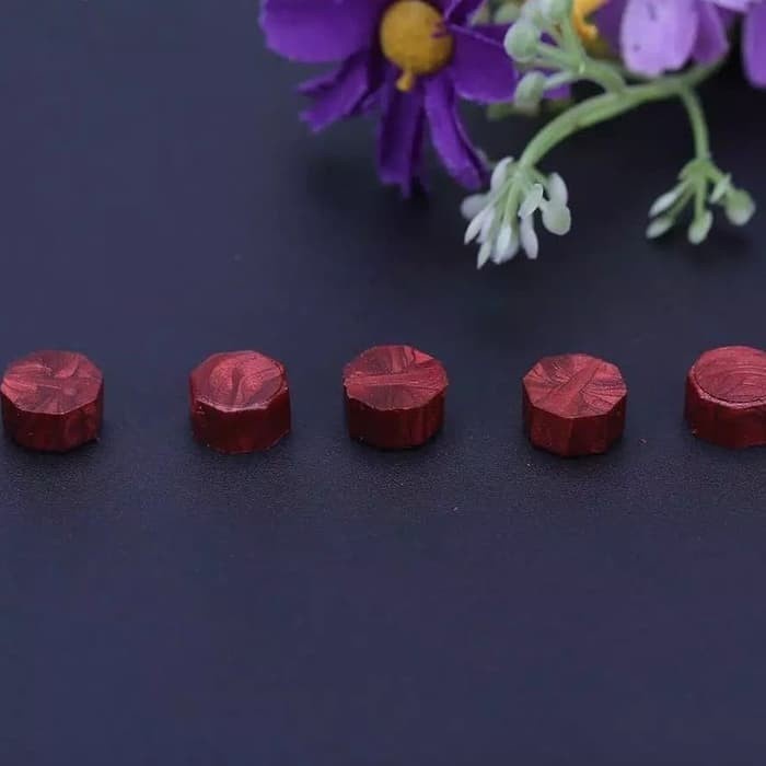 

Lucu Lilin Stempel Butiran 50 Pcs Stempel Beads Lot Lilin Oktagon Seal Wax! Bergaransi