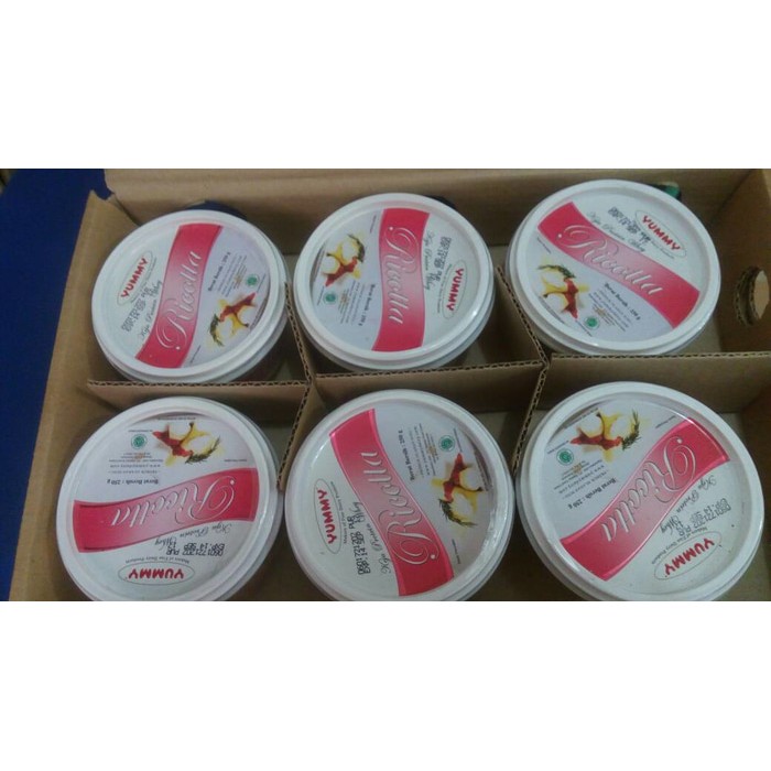 

TERLARIS YUMMY RICOTTA CHEESE 250GR !!