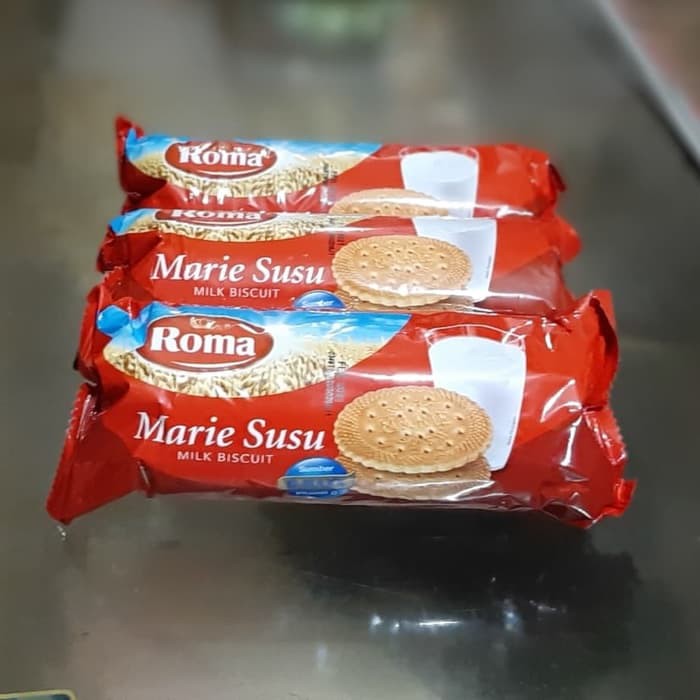 Biskuit Roma Marie Susu Biscuit 115 gr - ( HARGA 1 PCS )