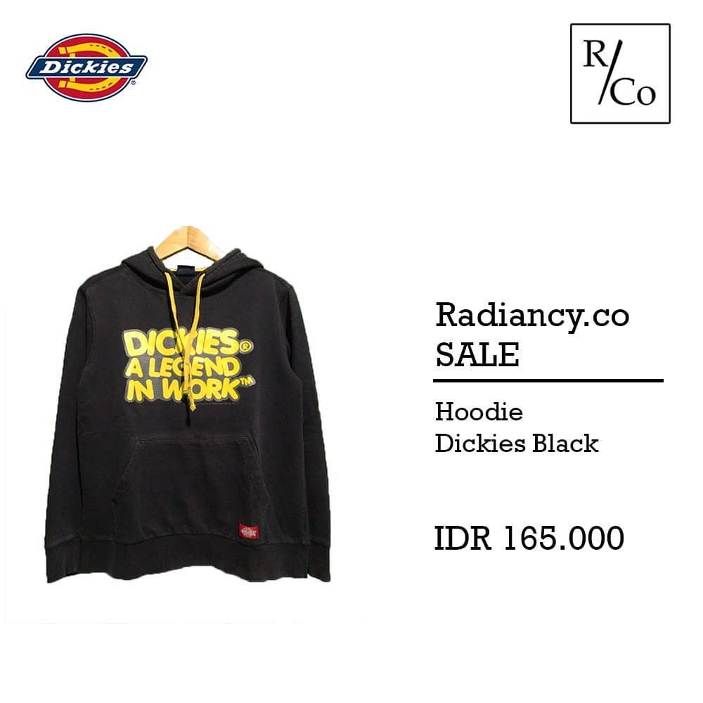 DICKIES HOODIE BLACK