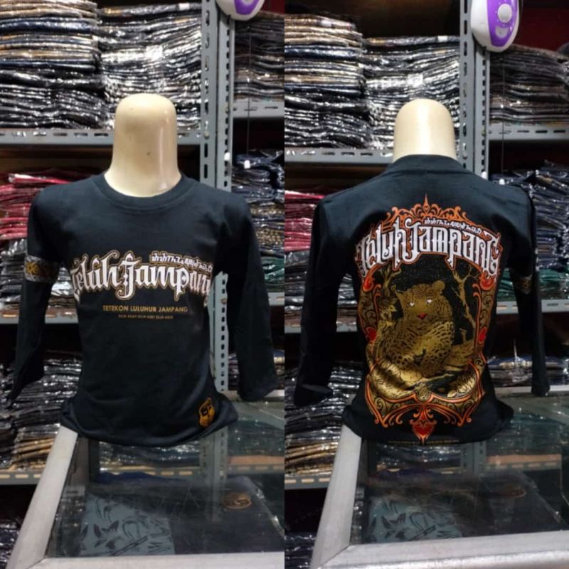 KAOS ANAK TERLARIS TELUH JAMPANG MOTIF MACAN TUTUL