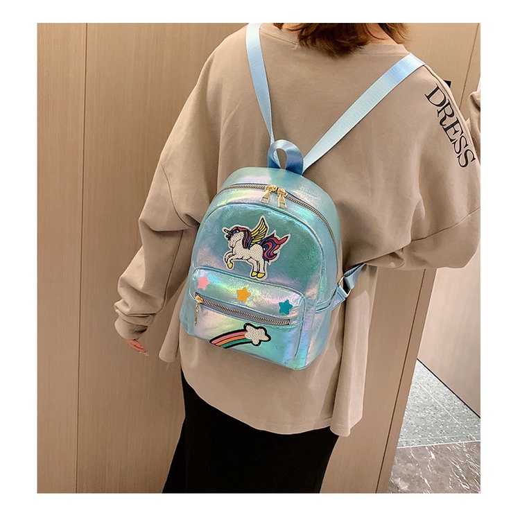 TAS ANAK CEWEK OIKO STAR UNICORN BACKPACK