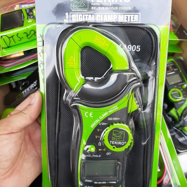 Jual TEKIRO DIGITAL CLAMP METER/TANG AMPERE DIGITAL MSDC1905 Indonesia