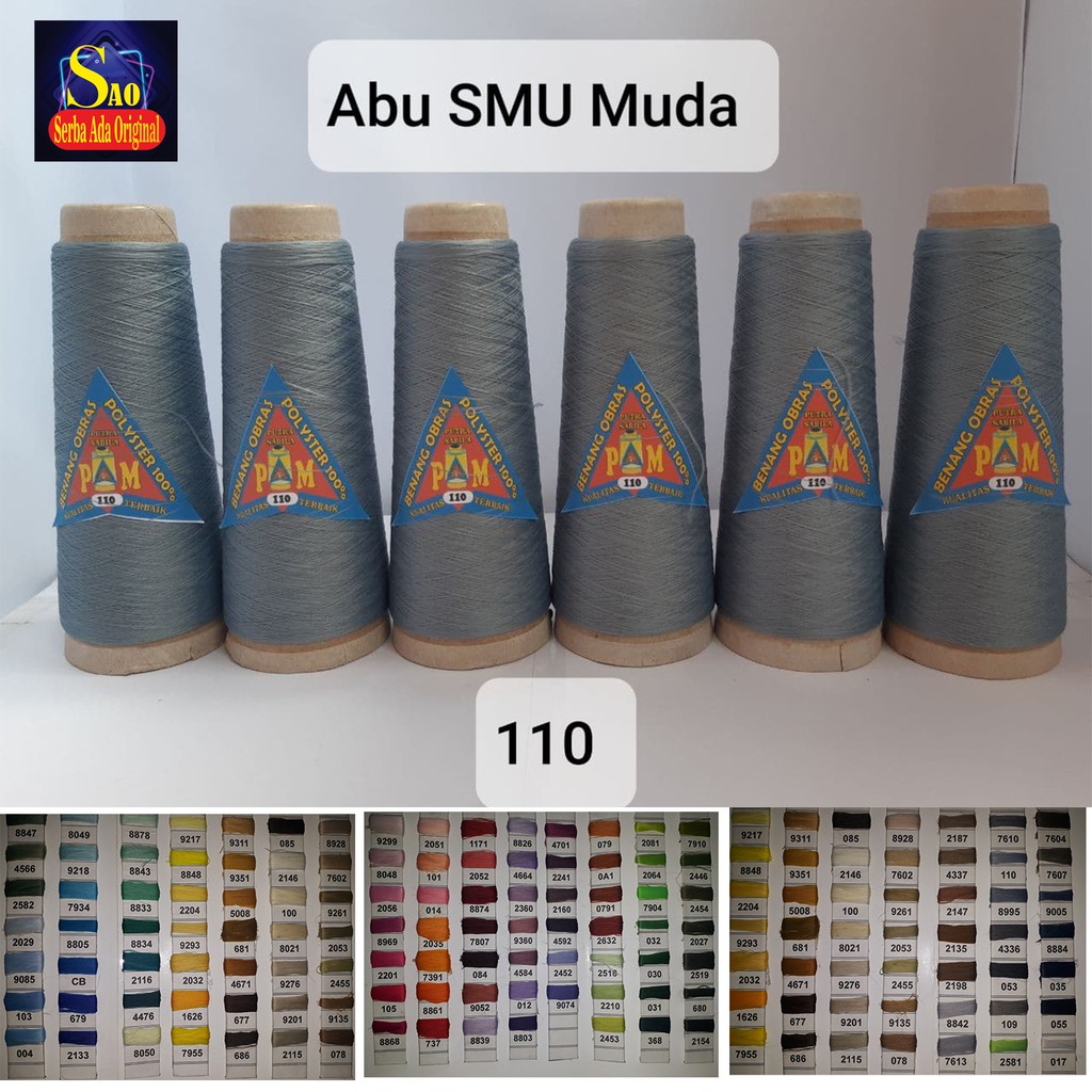 Benang Obras/Polyester/neci Berkualitas ,Kuat Dan Lembut Bahan A Gride BUkan Celupan page9