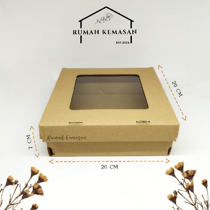 

Corrugated Box 20 x 20 x 7