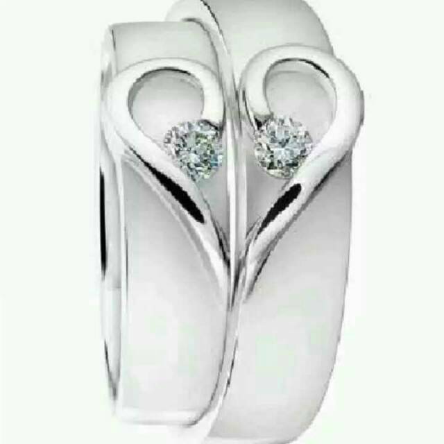 Cincin nikah couple dan cincin kawin palladium cincin emas cincin perak murni cincin cincin love