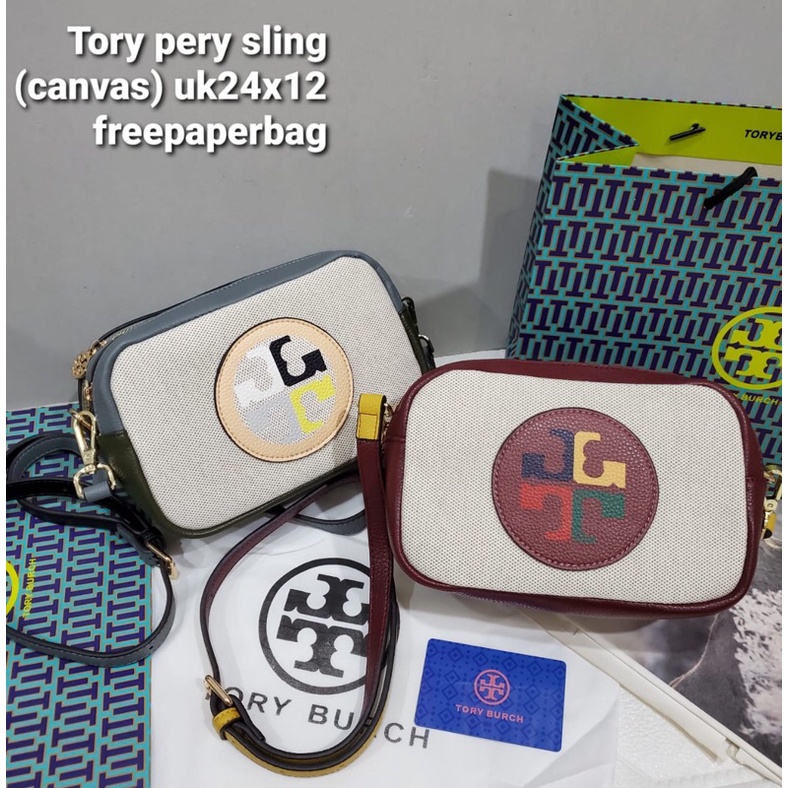 

TORY PERRY CROSSBODY KANVAS FREE PAPERBAG
