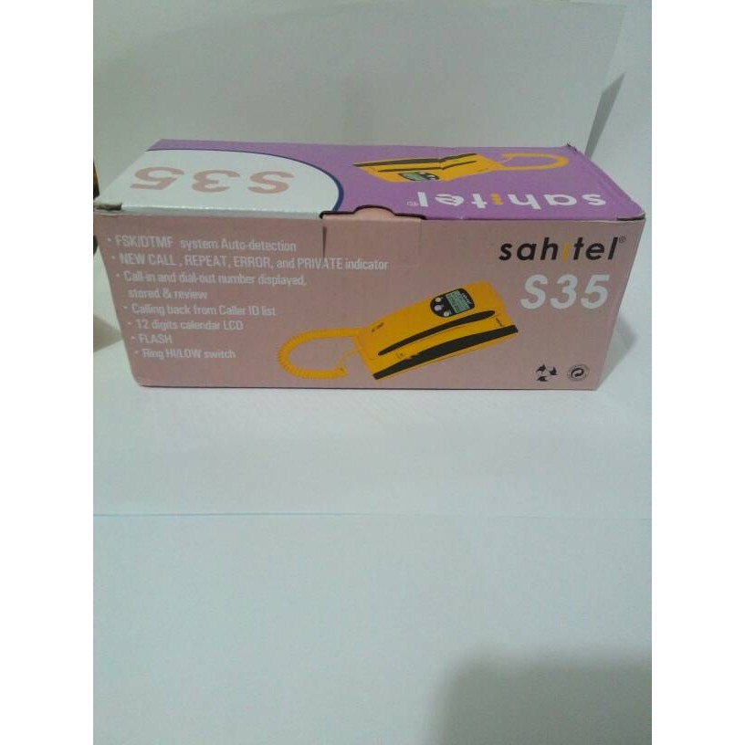 Telphone Sahitel S35 Yellow