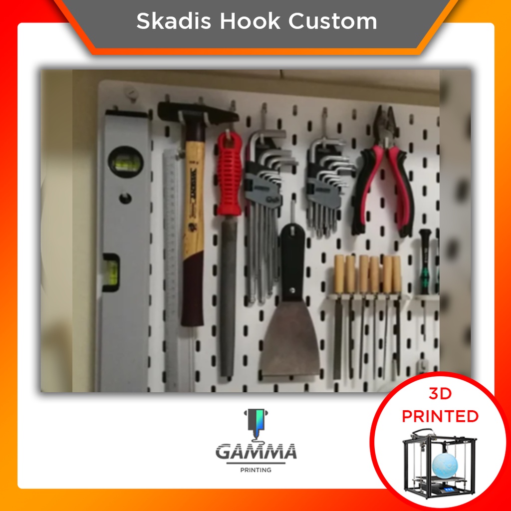 Pegboard SKDIS Hook Custom / Shelf / Aksesoris  Accessories Pegboard