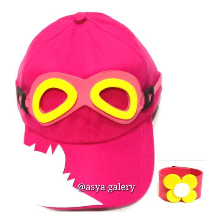 TOPI ANAK BOBOIBOY KARAKTER YAYA/ TOPI YAYA BOBOIBOY/TOPI YAYA BOBOBOY/TOPI YING BOBOIBOY-7
