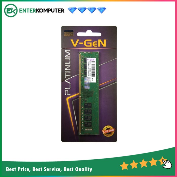 RAM V-GeN Platinum DDR4 16GB PC17000