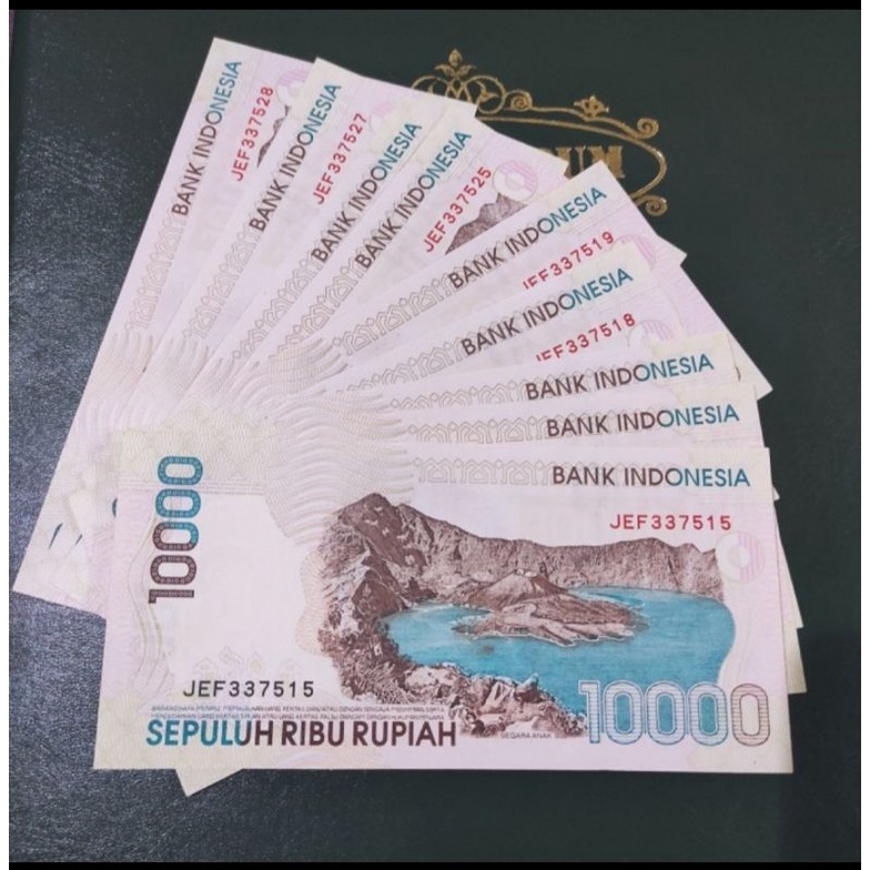 Uang Kuno 10000 Rupiah Cut Nyak Dien 1998 AUNC-UNC