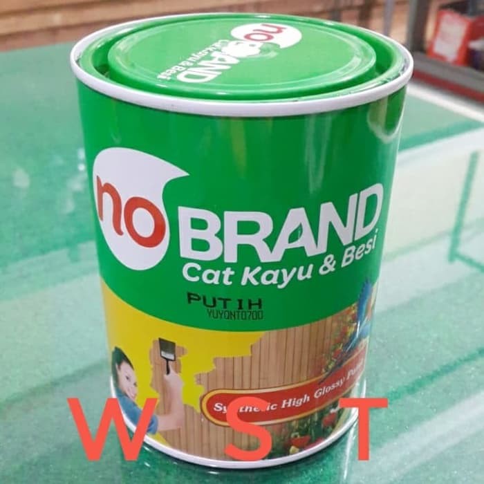 

Cat Minyak Kayu & Besi NO BRAND 08 L - Putih WHITE