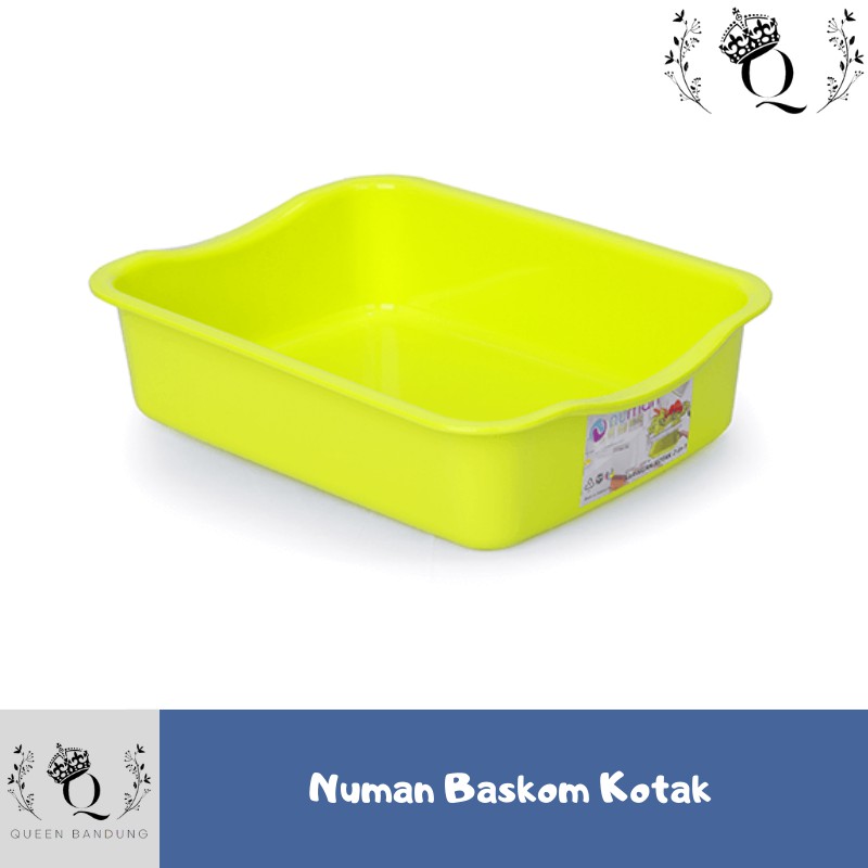 K2 001B Numan Baskom Plastik Warna Ringan Murah Aman Lucu