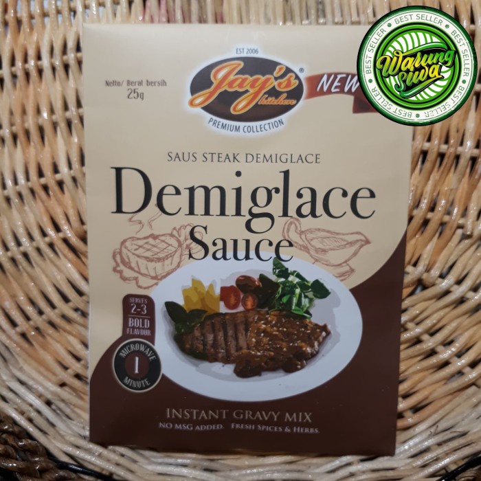 

jay's demiglace sauce 25 gram