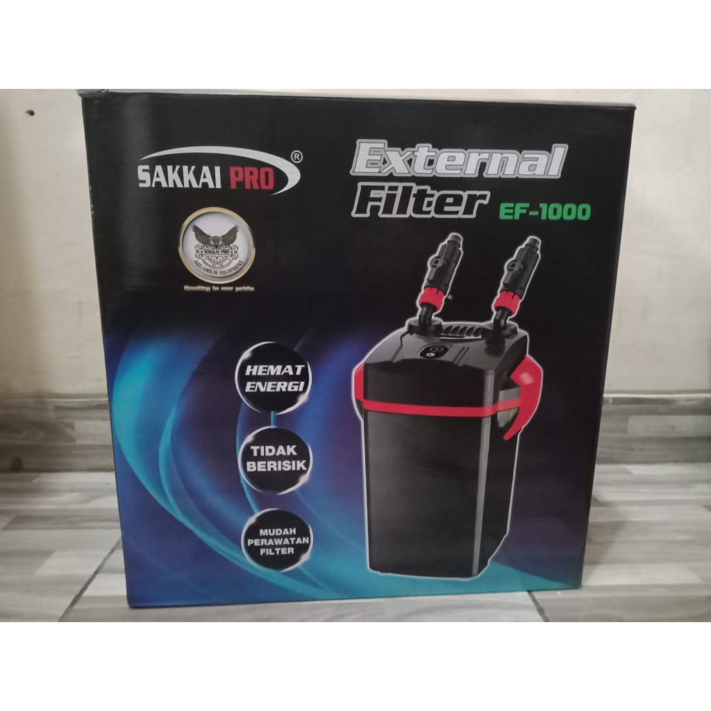 EXTERNAL FILTER EF 1000 SAKKAI PRO / CANISTER FILTER AQUARIUM EF-1000