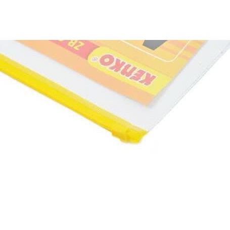 

HOT SALE Zipper Bag Kenko A4 / Plastik PVC / Kantong / Kantung Map Dokumen Terjamin