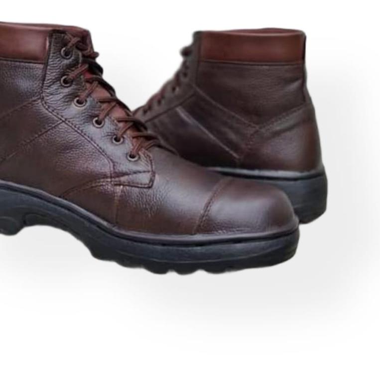 Safety Boots Pria Kulit Sepatu Safety Boot Proyek Kickers Pria