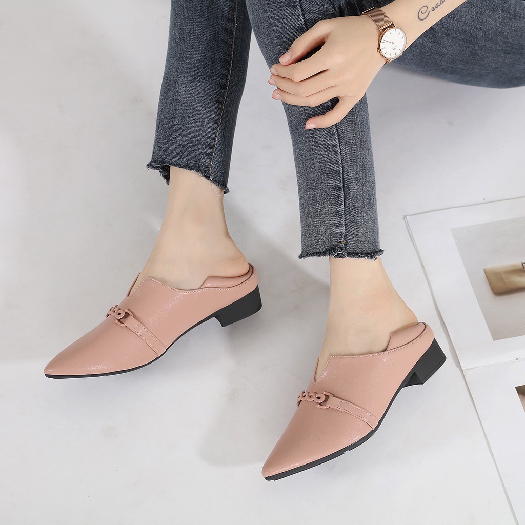 JISO LOLI-21 / Sepatu Kerja Wanita Import / Sepatu Wanita Pansu Import