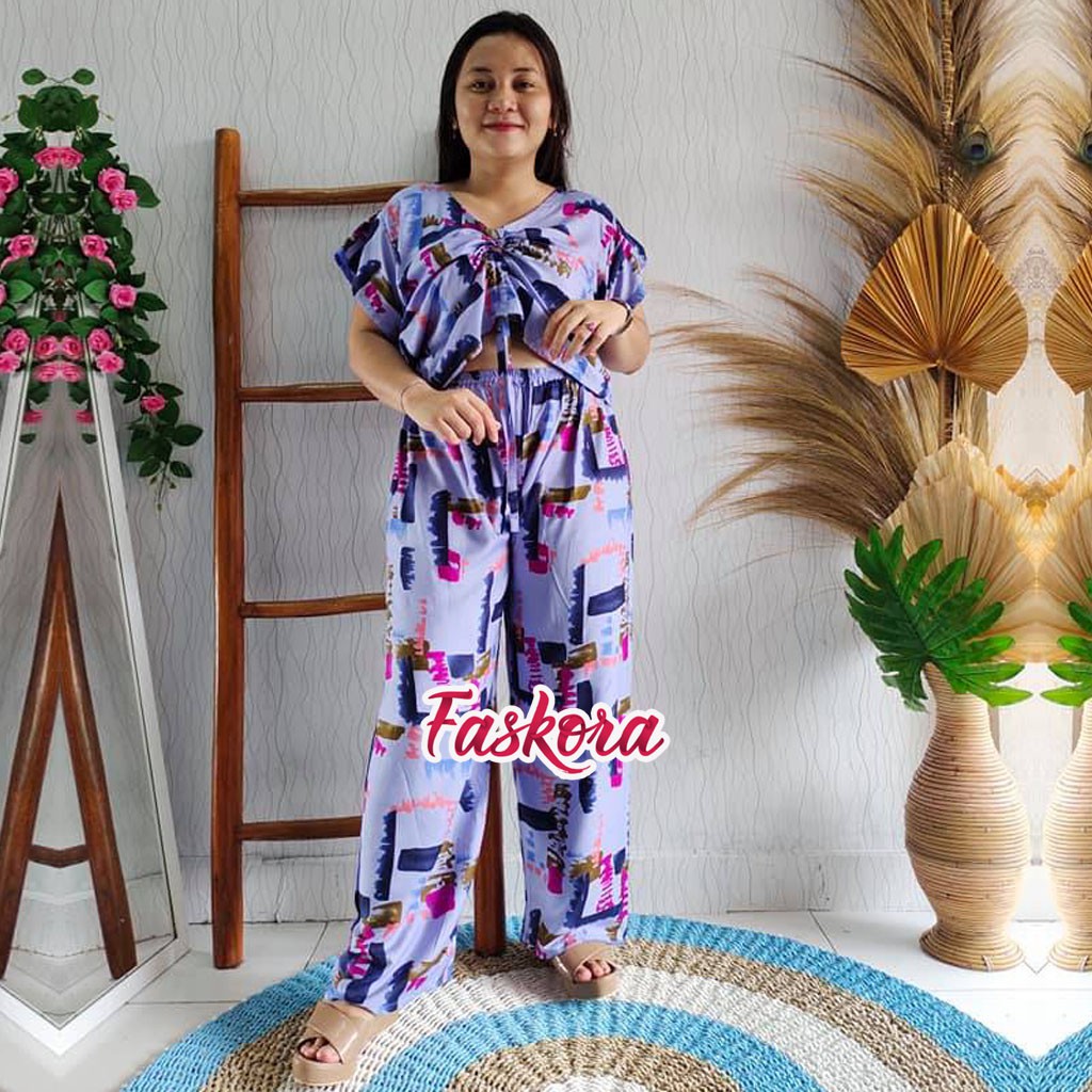 Sabrina Kerut Jumbo Murah Cat / Baju Kerut Wanita Jumbo Lengan Pendek / Atasan Kerut Pinggang Wanita