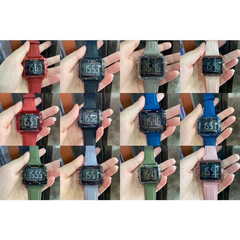 JAM TANGAN PRIA WANITA EXPEDITION E6817 E 6817 UNISEX DIGITAL