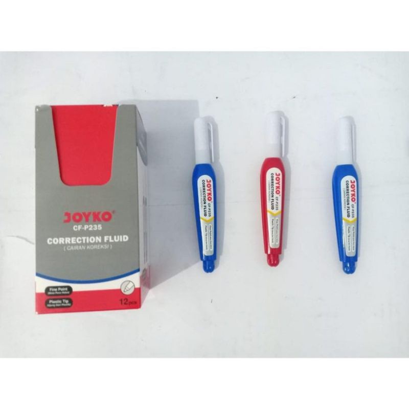 

(12 pcs) Tipe ex cair joyko kecil / correction p235