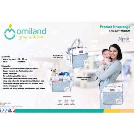 Omiland Tas Medium Alpaca
