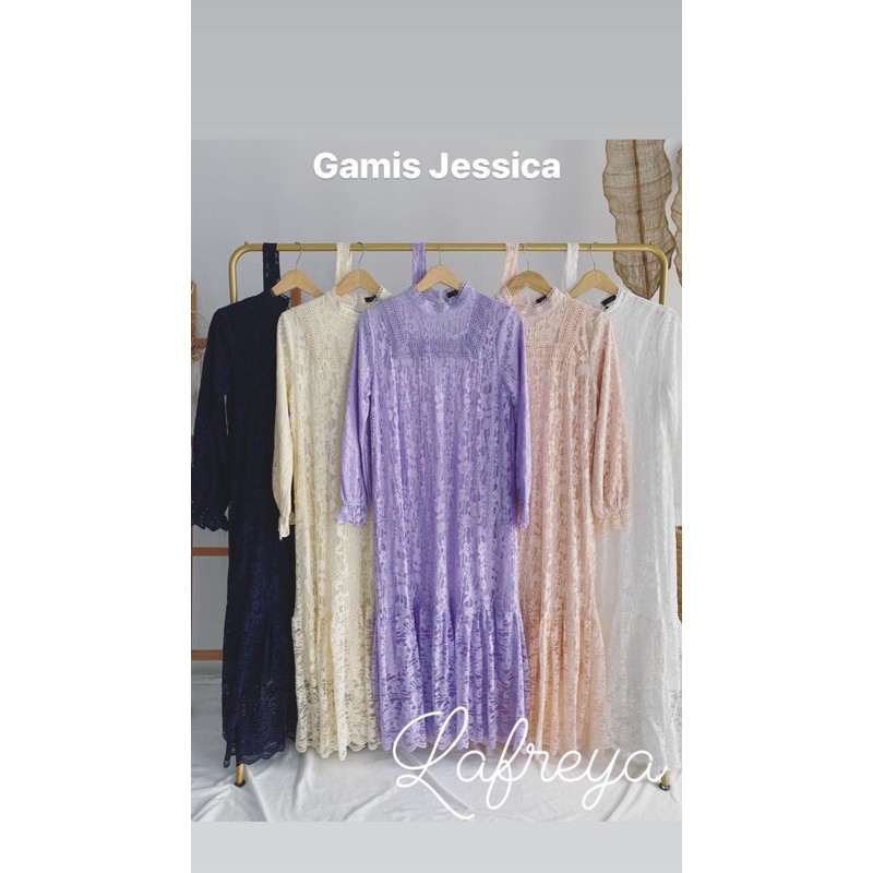 GAMIS JESSICA BROKAT BY LAFREYA