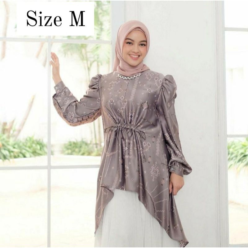 semesta tunik warna dove by vanilla hijab