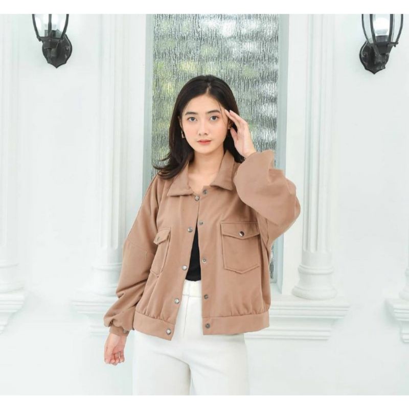 OLIN JAKET BUTTON WANITA