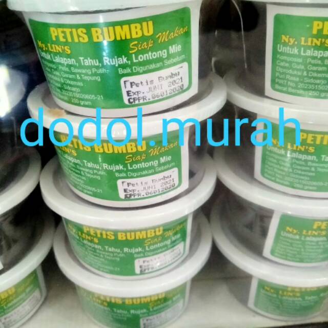 

Petis bumbu Ny lins 250 gram