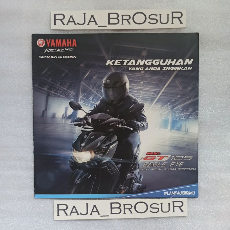 Poster brosur Yamaha new GT 125 eagle eye