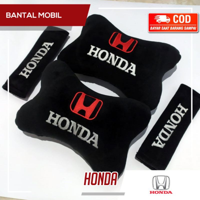 Bantal mobil headrest honda universal