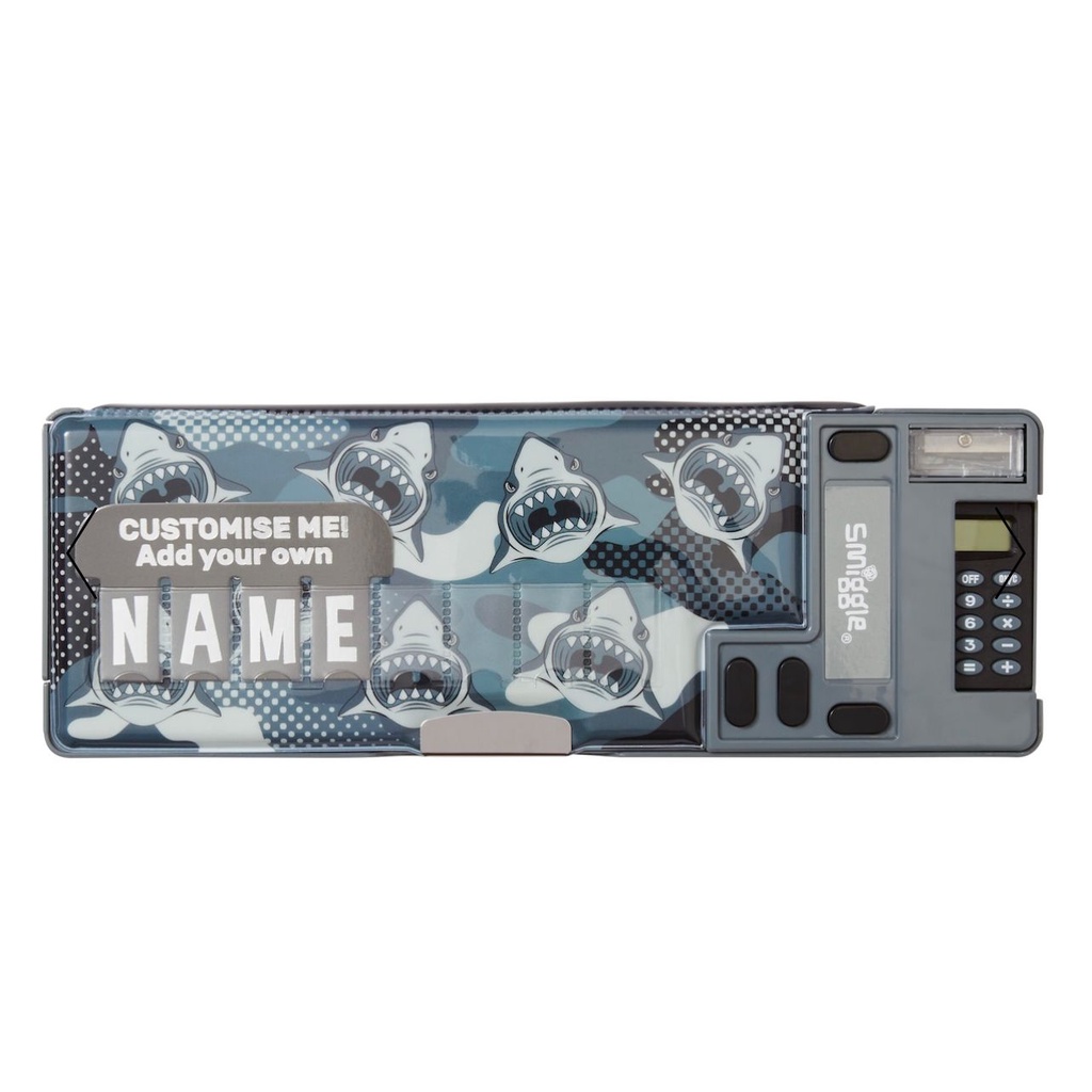 

SMIGGLE POP OUT NAME BEST BUDZ ARMY SHARK - TEMPAT PENSIL SMIGGLE
