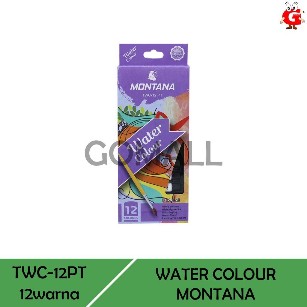 

Water Colour / Cat Air TWC-12PT Montana 12 Warna