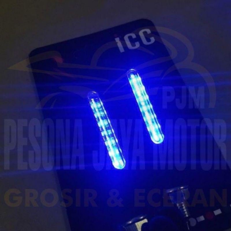 Lampu Sein Running Lampu Sen Running LED Lidi 2 Mode Universal Semua Motor Bisa