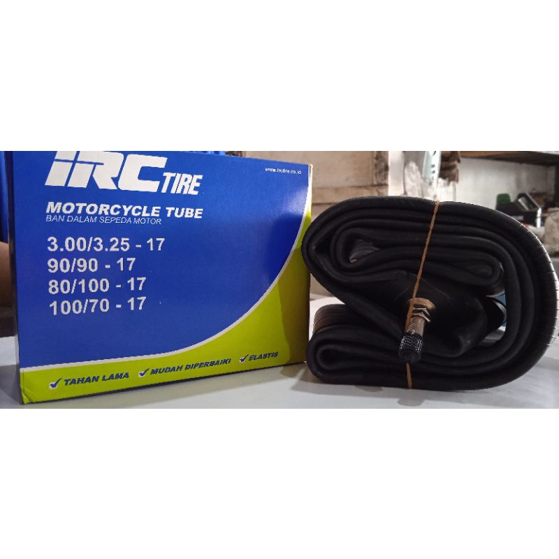 Ban Dalam Motor Ring 17 Merk IRC Ukuran 300/325-17 ( 90/90-17, 80/100-17, 100/70-17)
