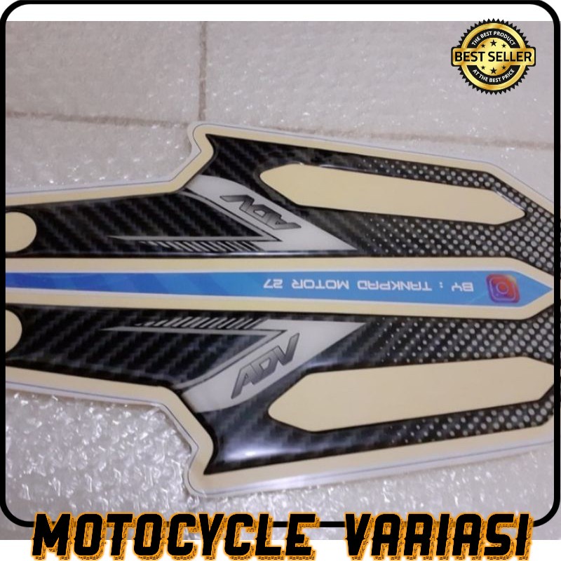 stiker Footstep Honda ADV 150 carbon resin premium