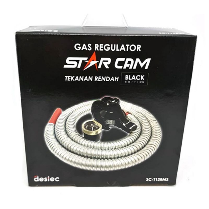 𝚂𝚝𝚊𝚛𝚌𝚊𝚖  ,  SPFM   , Selang paket Gas Regulator  SC-23MSS Meter TEKANAN RENDAH