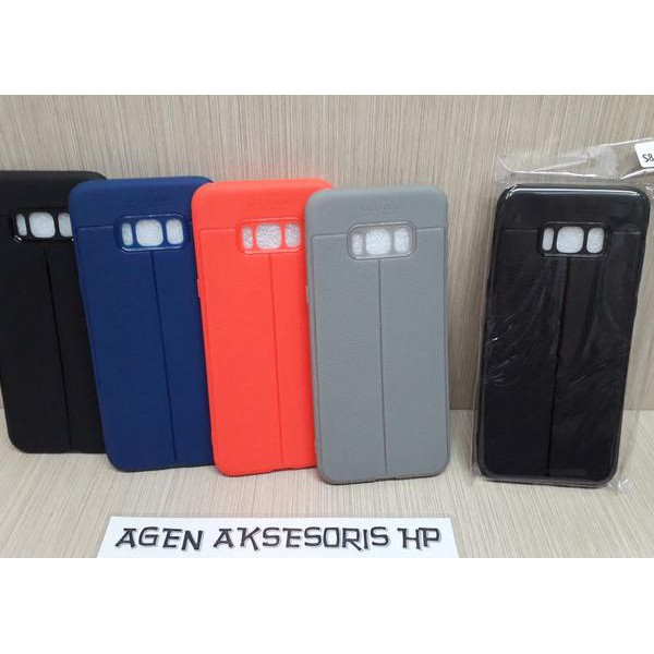 Auto Focus Samsung S8 Plus S8+ G955F 6.2inc Leather SoftCase AUTOFOCUS - Yandra.Puspitasari.seller