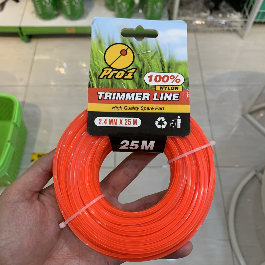 Senar nylon mesin potong rumput 25 meter