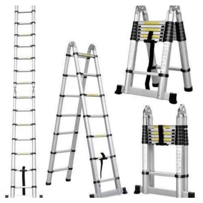 Tangga Lipat Jld Tangga Double 10 Meter Tangga Lipat Teleskopik Top Quality