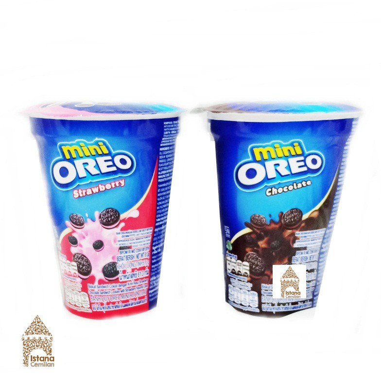 Mini Oreo CUP Original / Chocolate / Strawberry 61,3 Gram