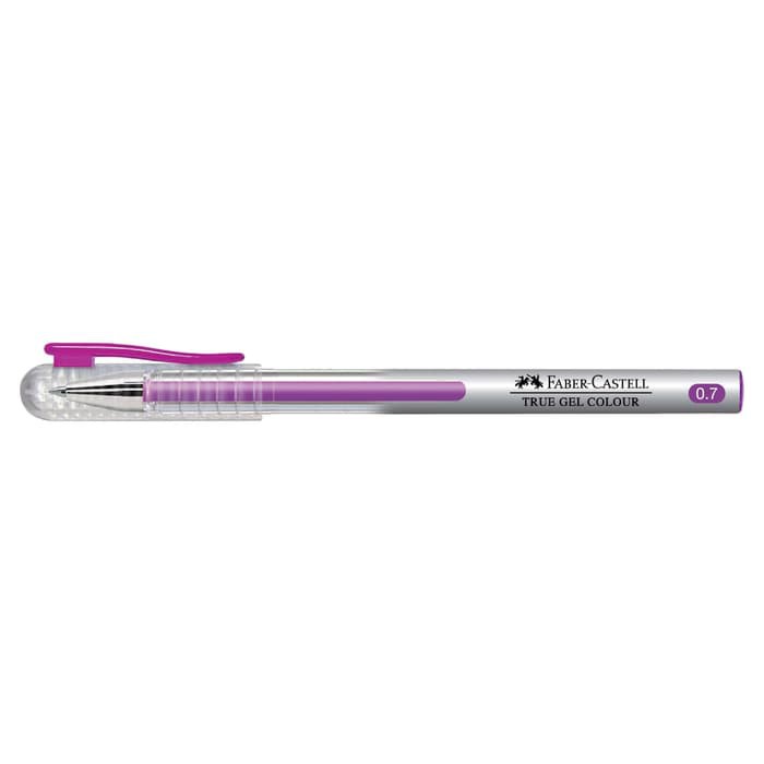 

TERBARU FABER-CASTELL TRUE GEL PEN -- PINK INK 0.7 MM