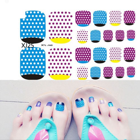 HO5125 - Toe Nail Sticker Kuku Kaki