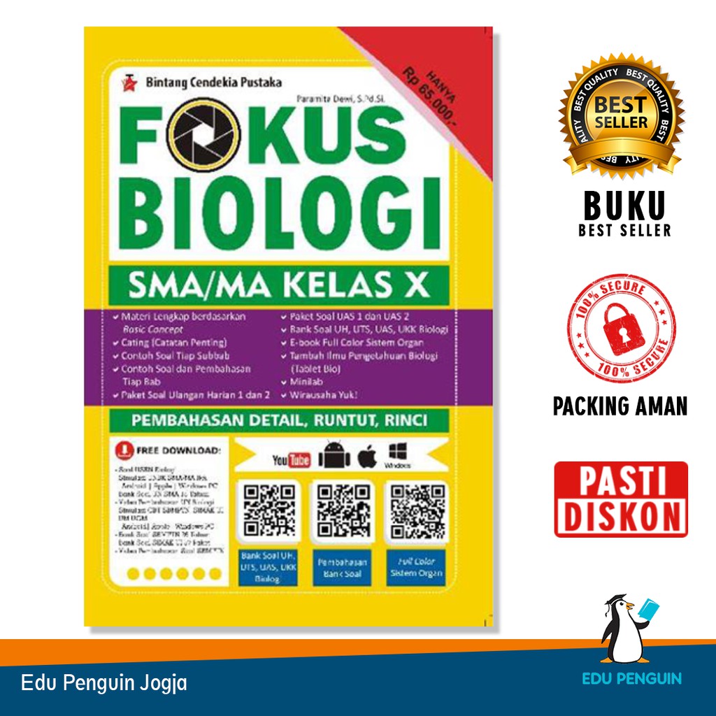 Fokus Biologi Sma Ma Kelas X Shopee Indonesia