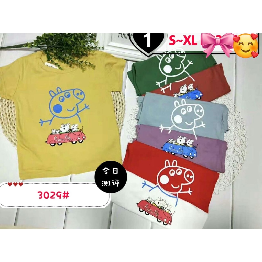 Baju Kaos Anak  3029 Karakter usia 6 Bulan - 3 tahun