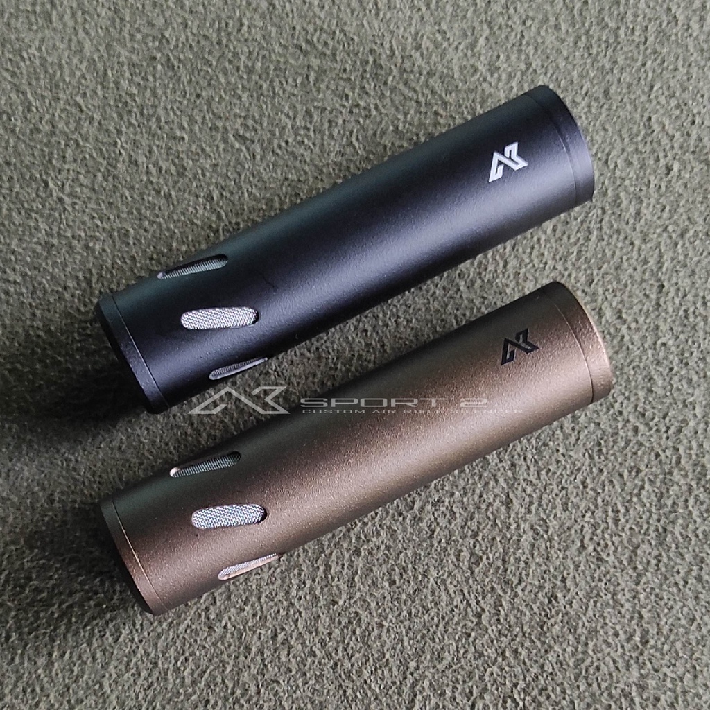 Peredam Senapan Angin od 38 AK Custom Huggett senyap dan presisi 15cm