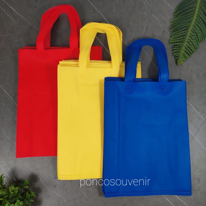 

NEW 1 lusin tas spunbond/ goodie bag tali 30x40