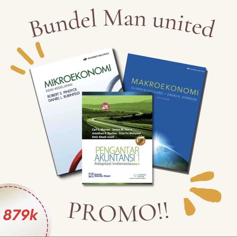 

Paket Bundle Pengantar Akuntansi, Mikroekonomi & Makroekonomi